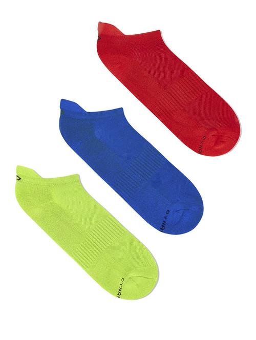 solid ankle length socks combo - 20498606 - Very Small Image - 1