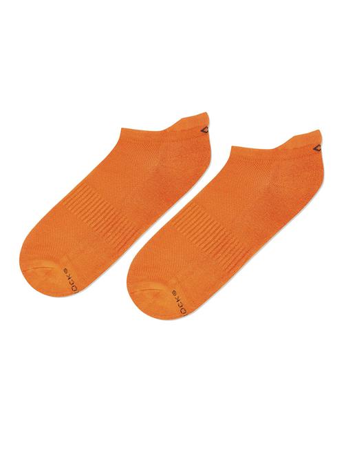 orange cotton ankle length socks - 20498684 - Very Small Image - 1