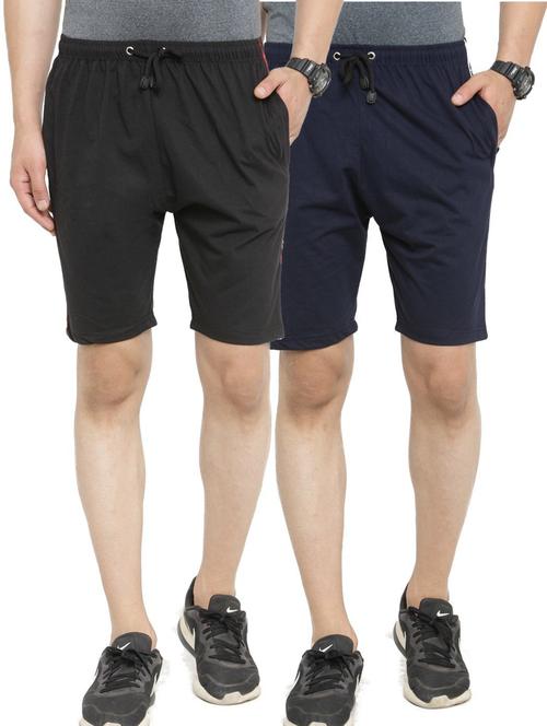 pack of 2 cotton bermudas shorts - 20501553 - Very Small Image - 1