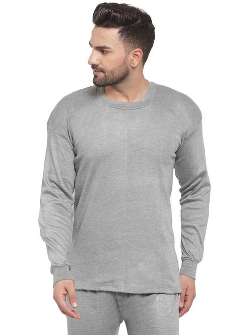 men full sleeve thermal top - 20501862 - Very Small Image - 1