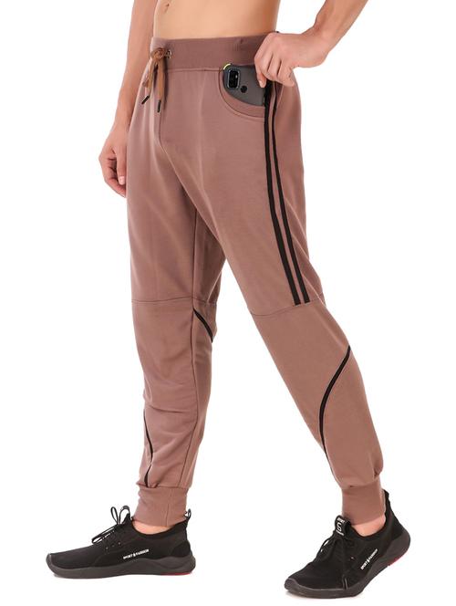 men cotton joggers track pant - 20502276 - Very Small Image - 1