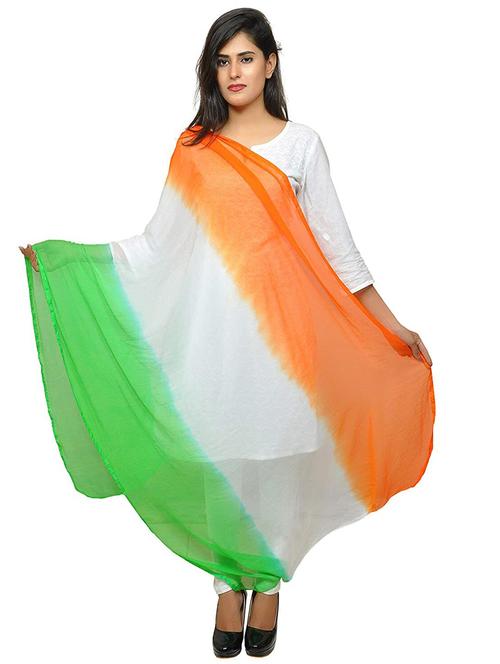 multi colored ombre printed dupatta - 20502689 - Very Small Image - 1