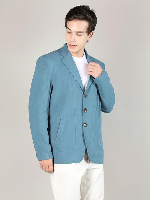 men single breasted casual blazer - 20507665 - Very Small Image - 1