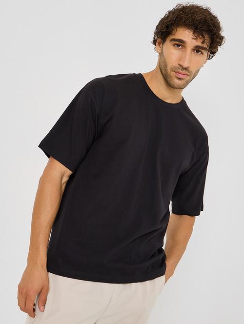 men's back printed oversized t-shirt - 20508229 - Very Small Image - 1