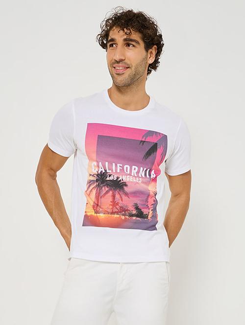 men's graphic print regular fit t-shirt - 20508237 - Very Small Image - 1