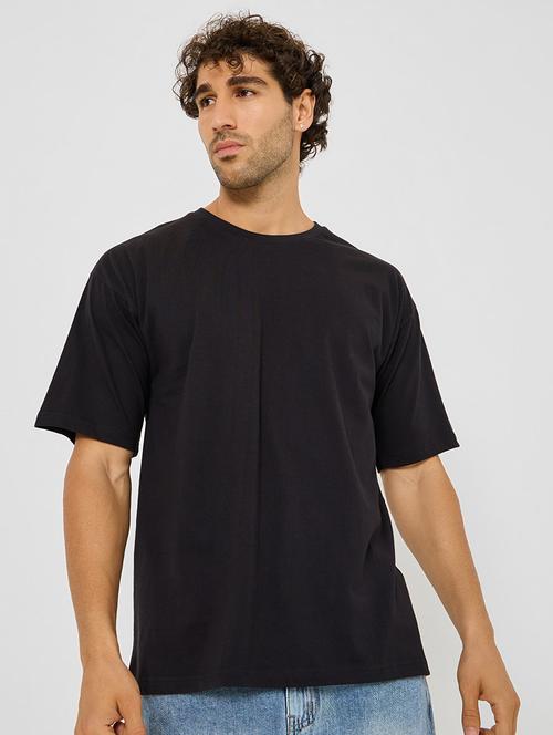 men's back printed oversized t-shirt - 20508240 - Very Small Image - 1