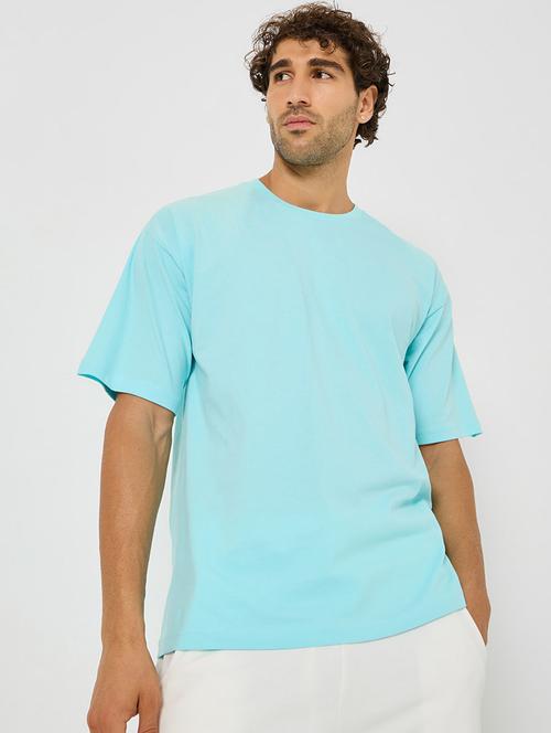 men's back printed oversized t-shirt - 20508254 - Very Small Image - 1