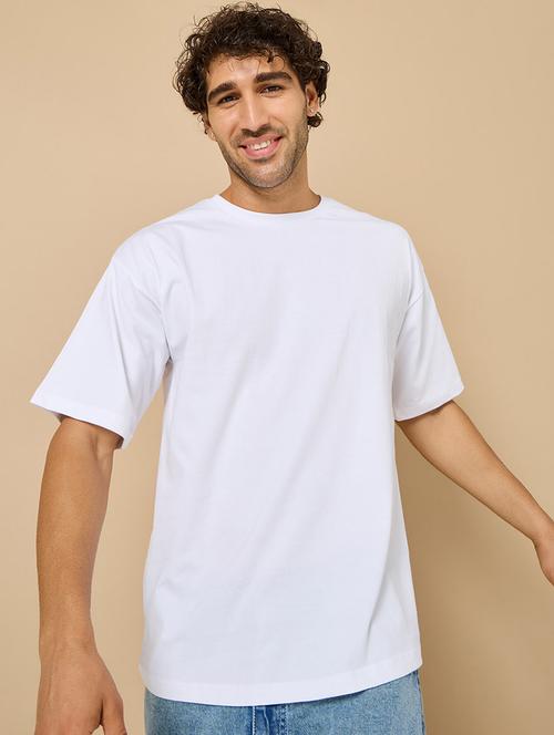 men's back printed oversized t-shirt - 20508258 - Very Small Image - 1