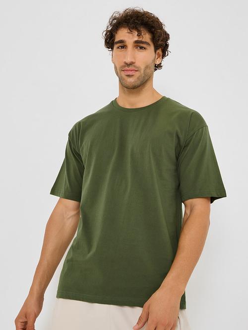 men's back printed oversized t-shirt - 20508274 - Very Small Image - 1
