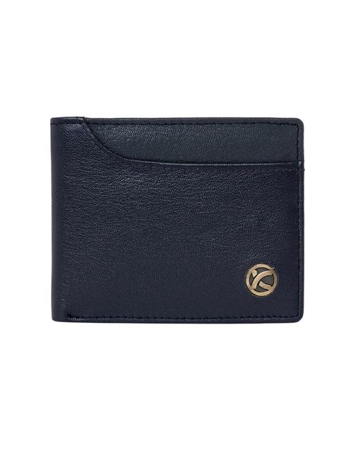 navy blue leather wallet - 20509035 - Very Small Image - 1