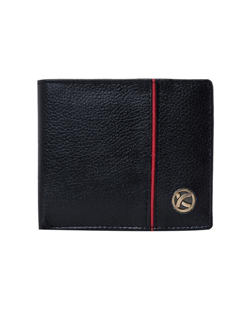 black leather wallet - 20509036 - Very Small Image - 1