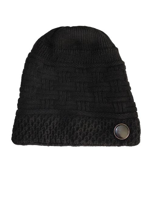 women's woolen beanie cap - 20511660 - Very Small Image - 1