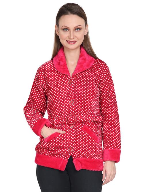 women red long sleeves cardigans - 20512347 - Very Small Image - 1