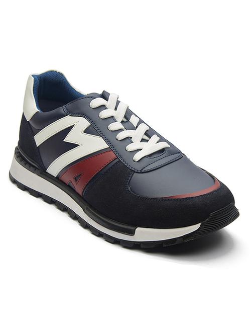 men color block multi colored lace up sneaker - 20519483 - Very Small Image - 1
