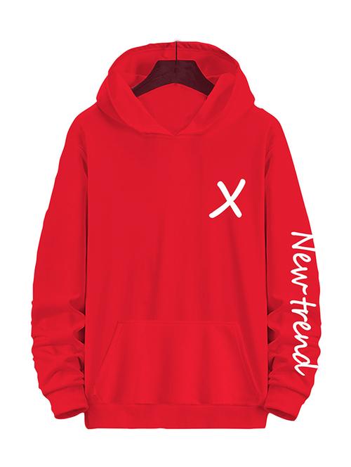 men red hooded neck sweatshirts - 20524523 - Very Small Image - 1