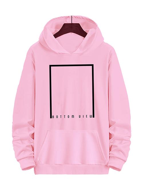 pink fleece chest print sweatshirt - 20524712 - Very Small Image - 1