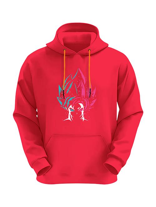 men front print hooded sweatshirt - 20525917 - Very Small Image - 1