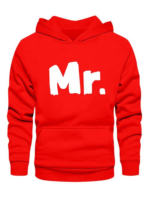 red fleece sweatshirt - 20526484 - Very Small Image - 1
