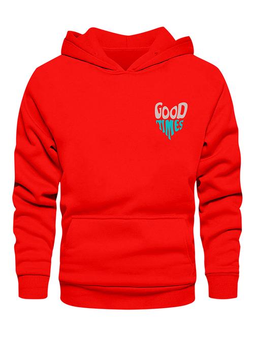 men red hooded neck sweatshirts - 20526571 - Very Small Image - 1