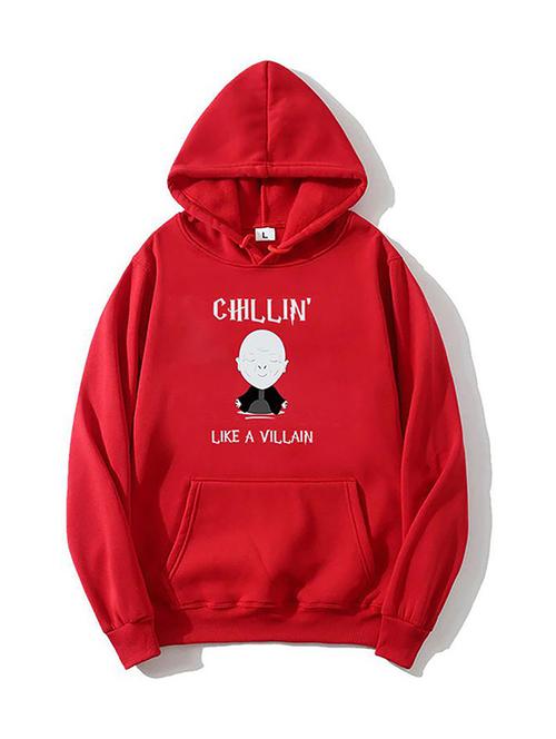 men's front print hood neck sweatshirt - 20529174 - Very Small Image - 1