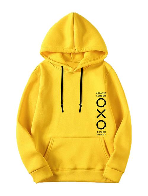 yellow long sleeve hooded sweatshirt - 20529812 - Very Small Image - 1