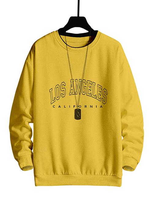 yellow long sleeve sweathshirt - 20532526 - Very Small Image - 1