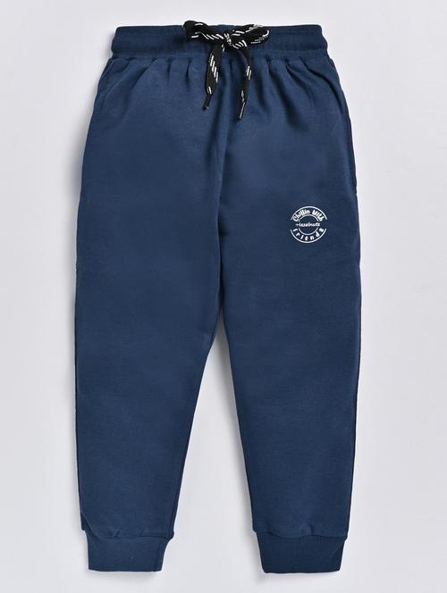 boys brand logo cotton joggers trouser - 20533916 - Very Small Image - 1