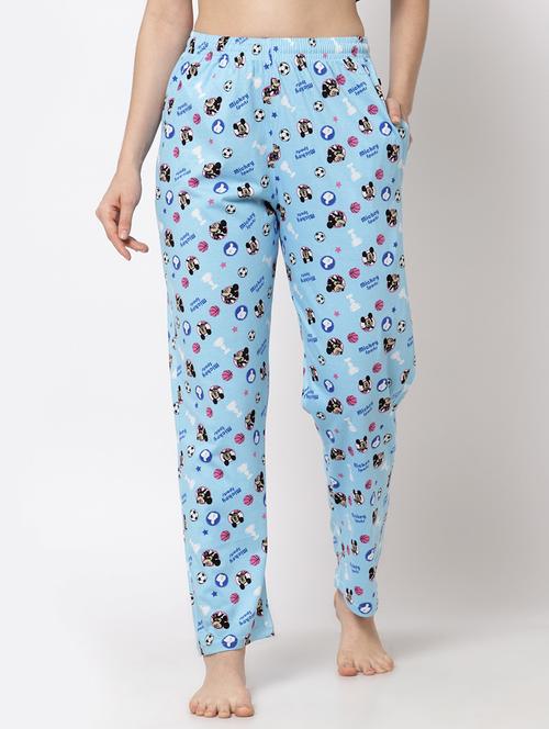 women mid rise quirky printed pajama - 20538065 - Very Small Image - 1