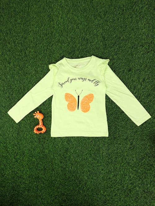 yellow cotton regular tee - 20539184 - Very Small Image - 1