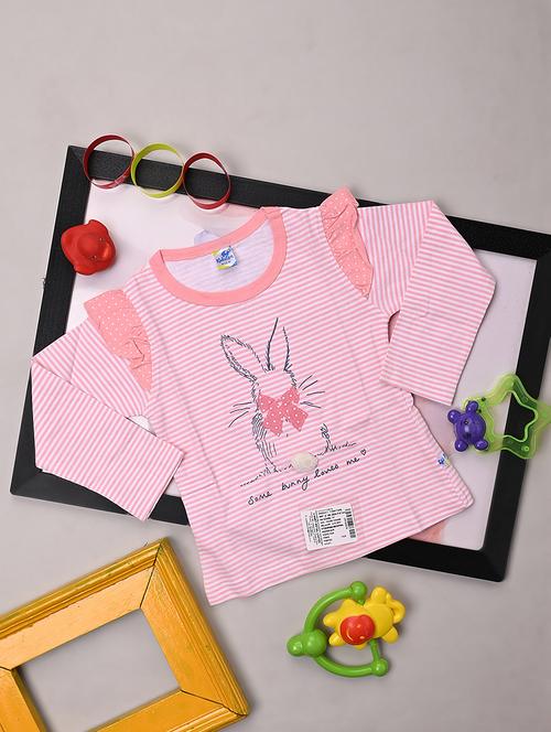 pink cotton tee - 20539199 - Very Small Image - 1