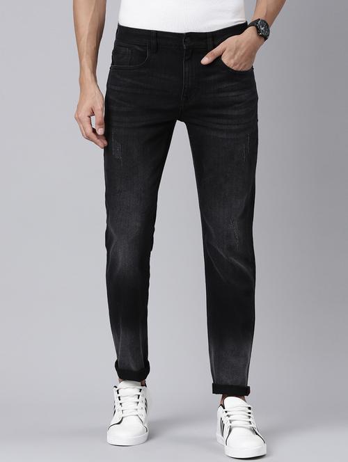mens slim fit plain jeans - 20539641 - Very Small Image - 1