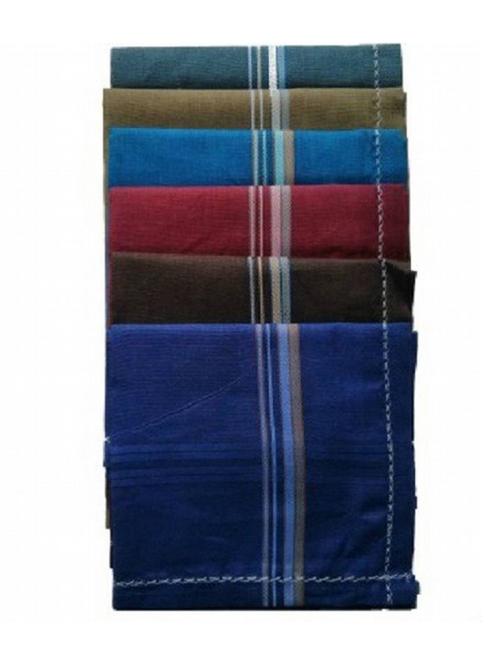 men pack of 12 cotton handkerchief - 20541409 - Very Small Image - 1