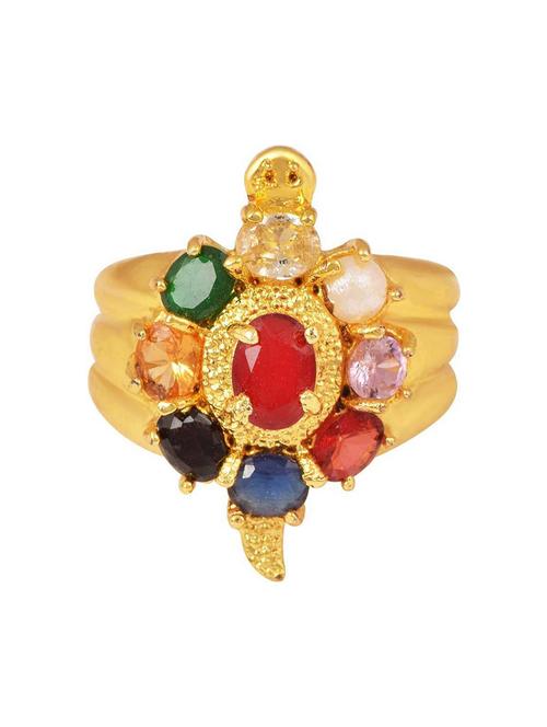 gold adjustable finger ring - 20541689 - Very Small Image - 1