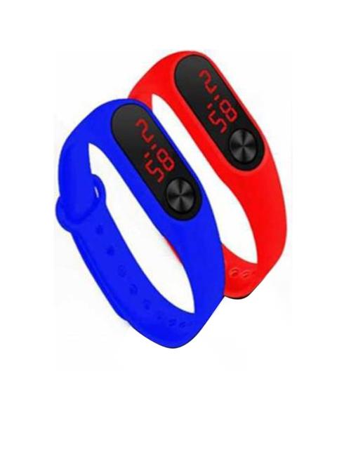 unisex pack of 2 silicone watches - 20541892 - Very Small Image - 1