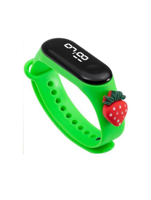 unisex green silicone watch - 20541895 - Very Small Image - 1