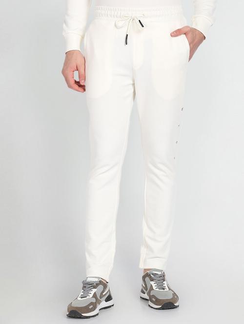 men solid slim fit track pant - 20542872 - Very Small Image - 1
