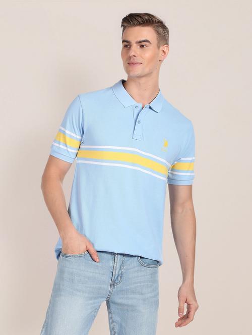 ai aqua cotton regular t-shirt - 20543287 - Very Small Image - 1
