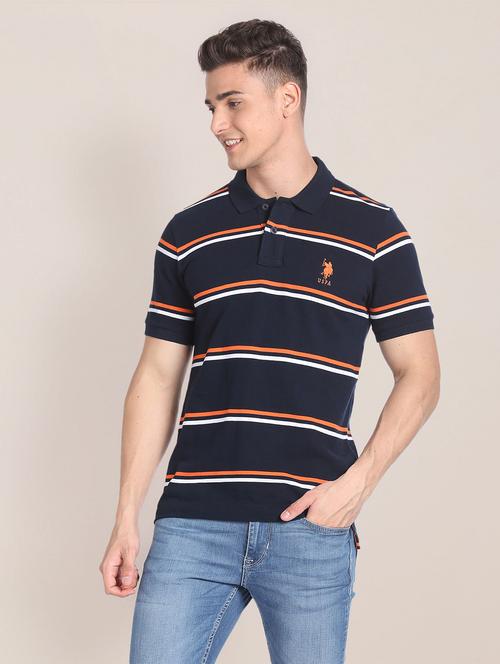 men all over print polo neck t-shirt - 20543357 - Very Small Image - 1