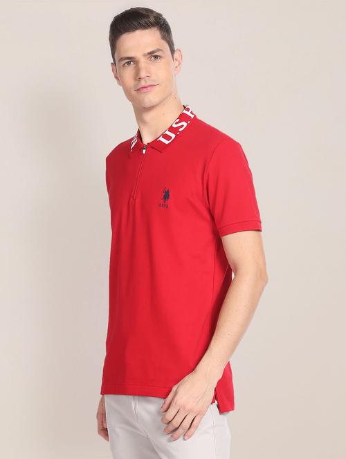 red cotton tshirt - 20543567 - Very Small Image - 1