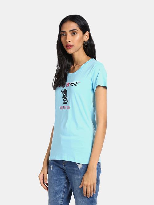 women's front print t-shirt - 20547628 - Very Small Image - 1