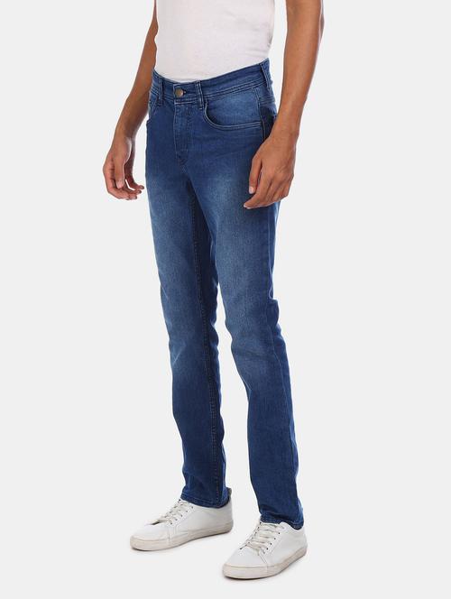 mens slim fit plain jeans - 20547929 - Very Small Image - 1