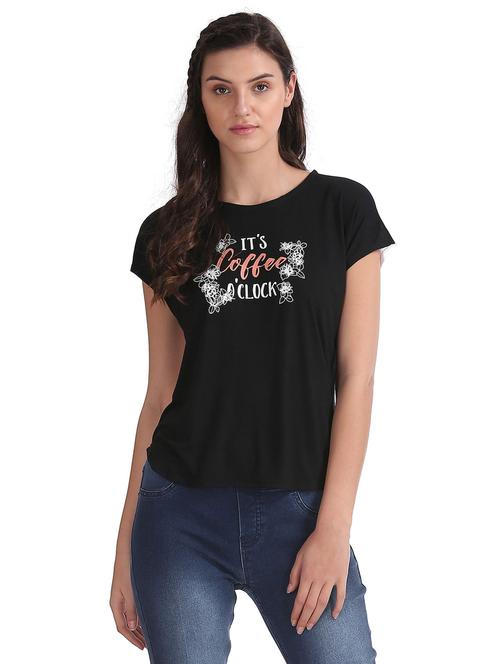 women typographic print high low top - 20548234 - Very Small Image - 1
