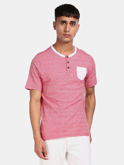pink cotton regular t-shirt - 20548455 - Very Small Image - 1