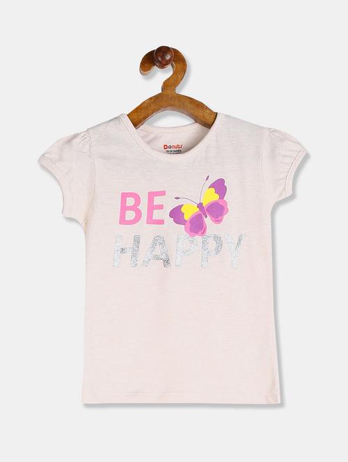 off white cotton blend t-shirt - 20548773 - Very Small Image - 1