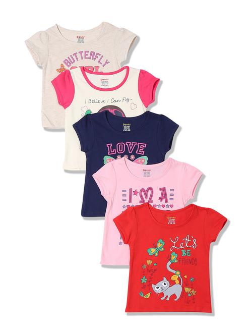pack of 5 round neck t-shirt - 20549040 - Very Small Image - 1