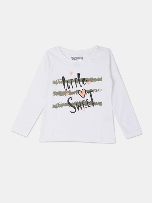 white cotton tee - 20549719 - Very Small Image - 1