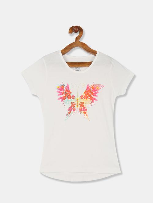 off white cotton tee - 20549813 - Very Small Image - 1