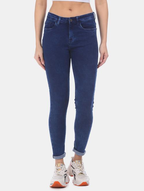 women's plain skinny fit jeans - 20550301 - Very Small Image - 1