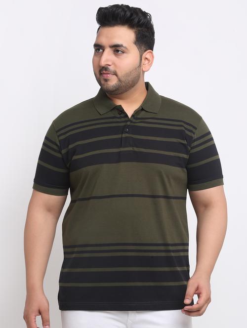olive cotton tshirt - 20555506 - Very Small Image - 1
