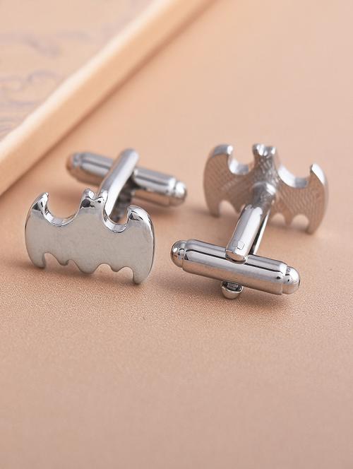 silver metal alloy cufflink - 20561592 - Very Small Image - 1